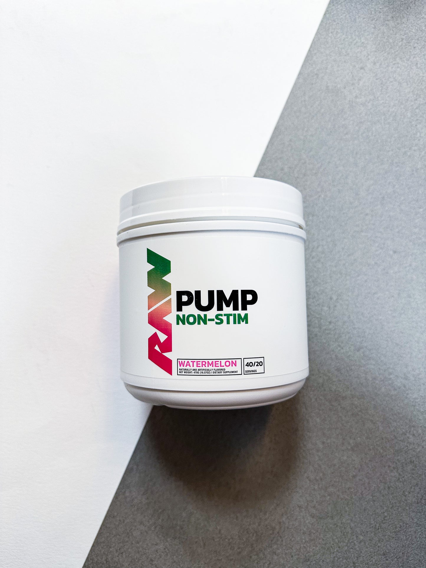 RAW Pump pre-workout