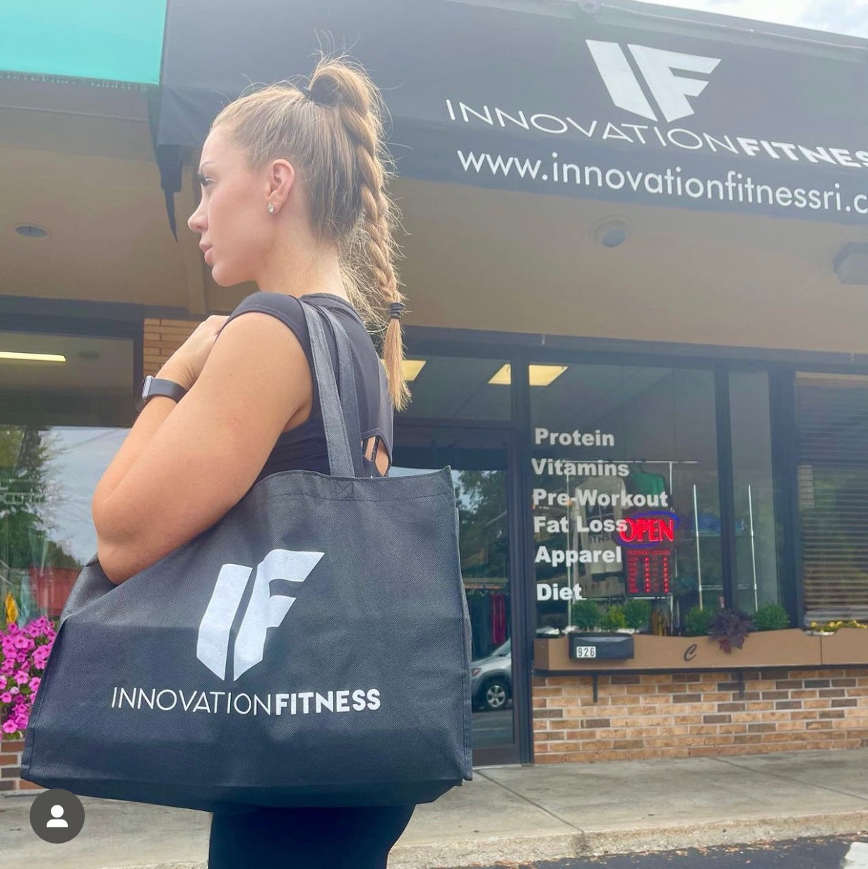 IF Woven Reusable Bag