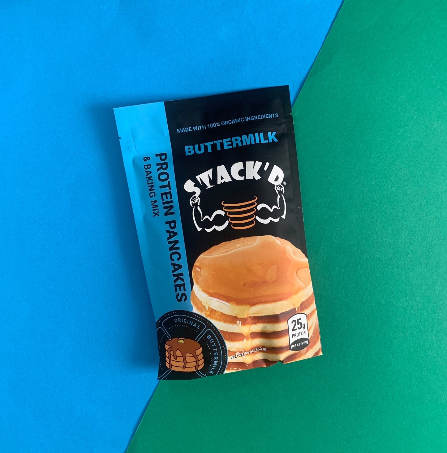 STACK'D PROTEIN PANCAKES