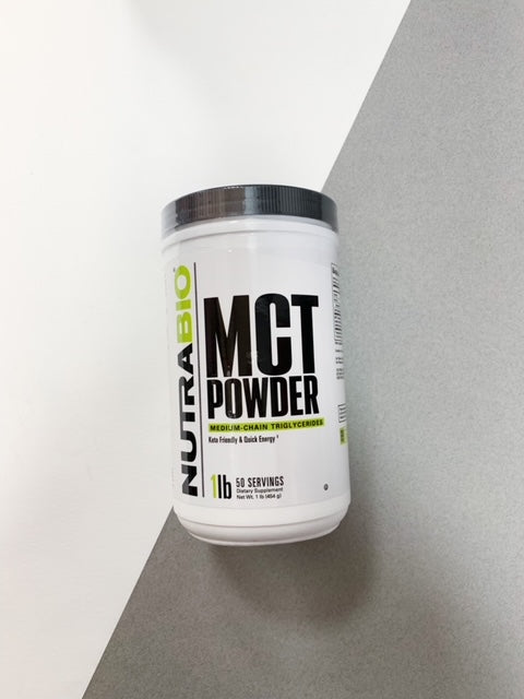 NUTRABIO MCT Powder 1lb